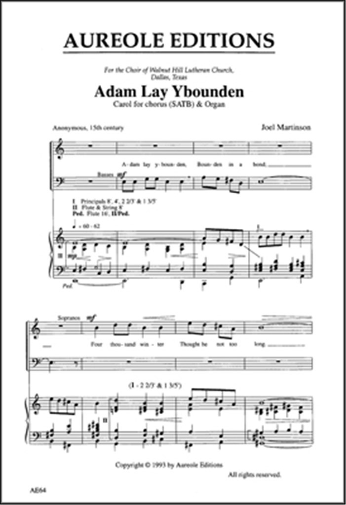 Adam Lay Ybounden